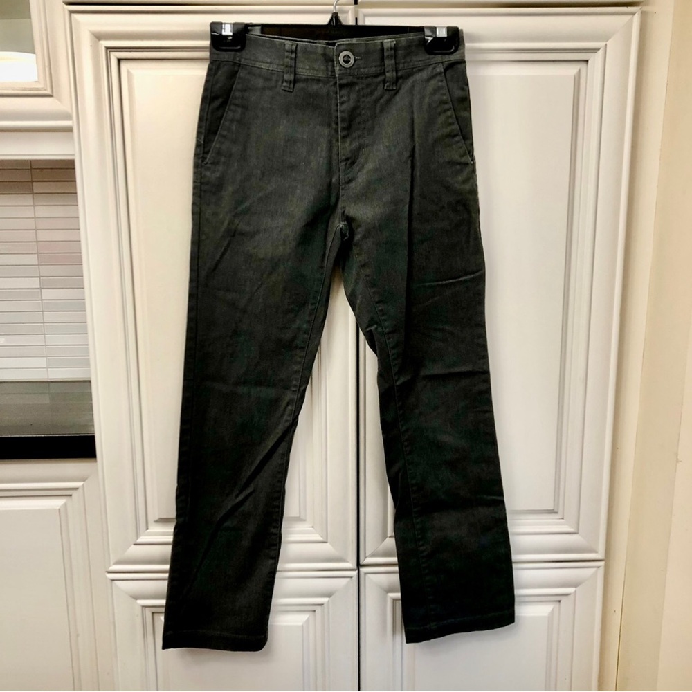 Volcom boys grey pants